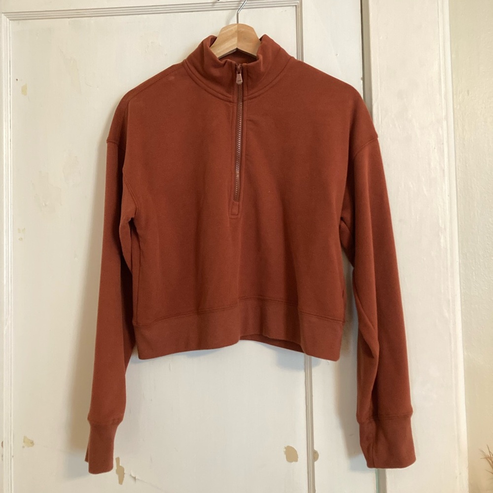 Fabletics Cropped Half Zip - image 2